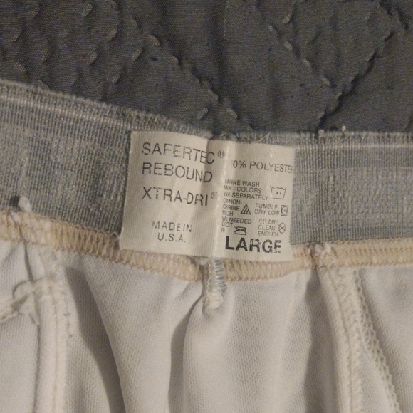 Worth Gray and White Sports Shorts - Picture 3 of 5